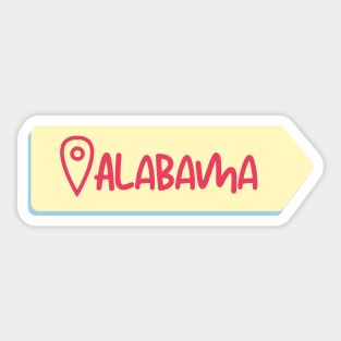 ALABAMA Sticker